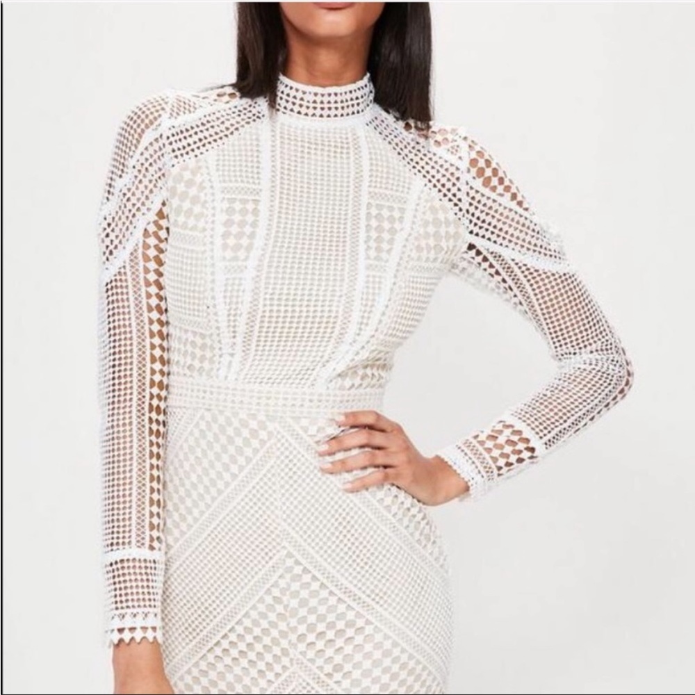 Missguided Lace Dress NWT US Sz 6